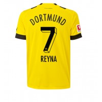 Dres Borussia Dortmund Giovanni Reyna #7 Domaci 2022-23 Kratak Rukav